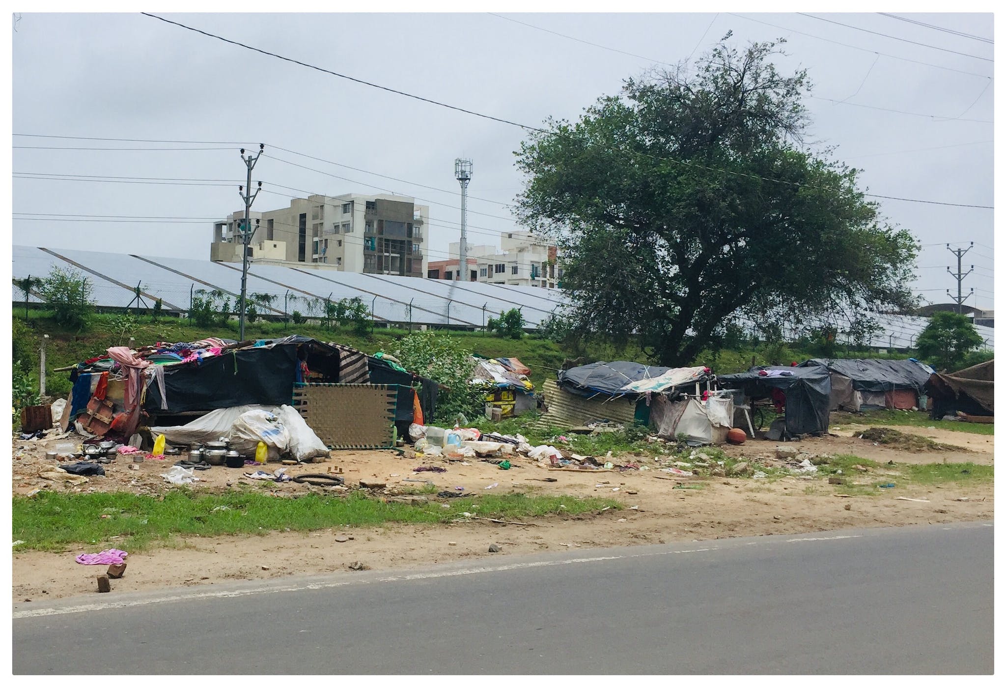 Houses Near Concrete Road